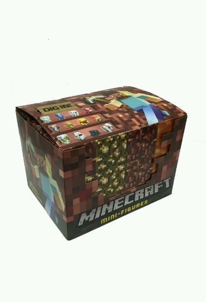 minecraft collectible figure mystery blind box