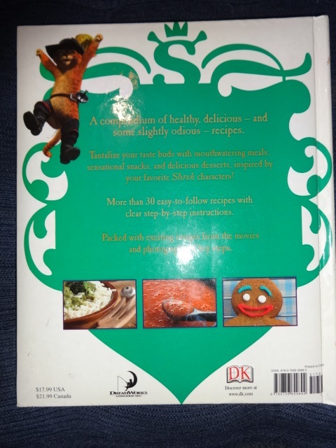 Shrek Cook Book + DONKEY/FIONA/PUSS In Boots and 50 similar items