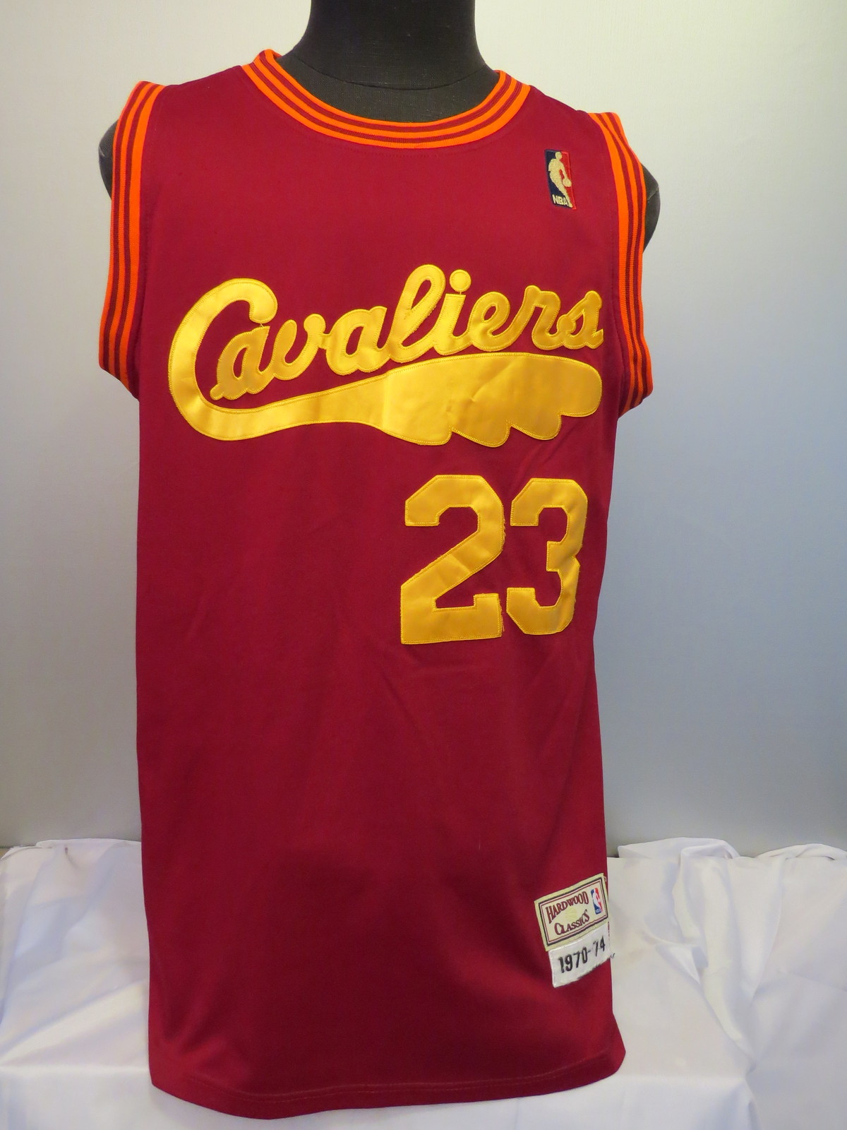 mitchell and ness lebron james jersey