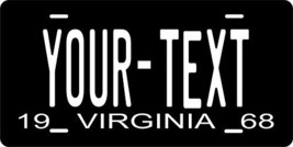 Virginia 1968 Personalized Tag Vehicle Car Auto License Plate - $16.75