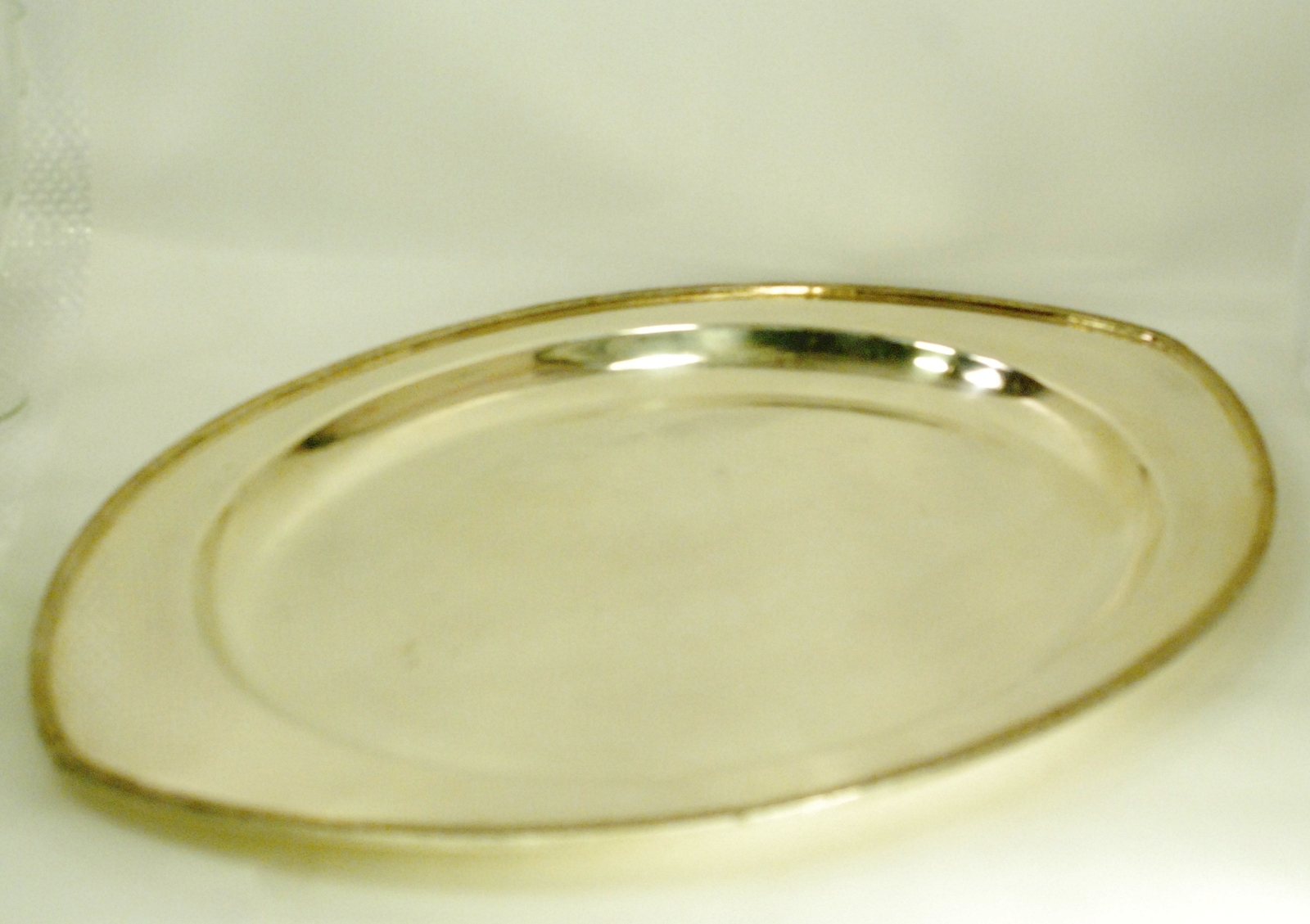 Silver EPNS Plate Very Large Oval Platter Tray Serving Hallmark