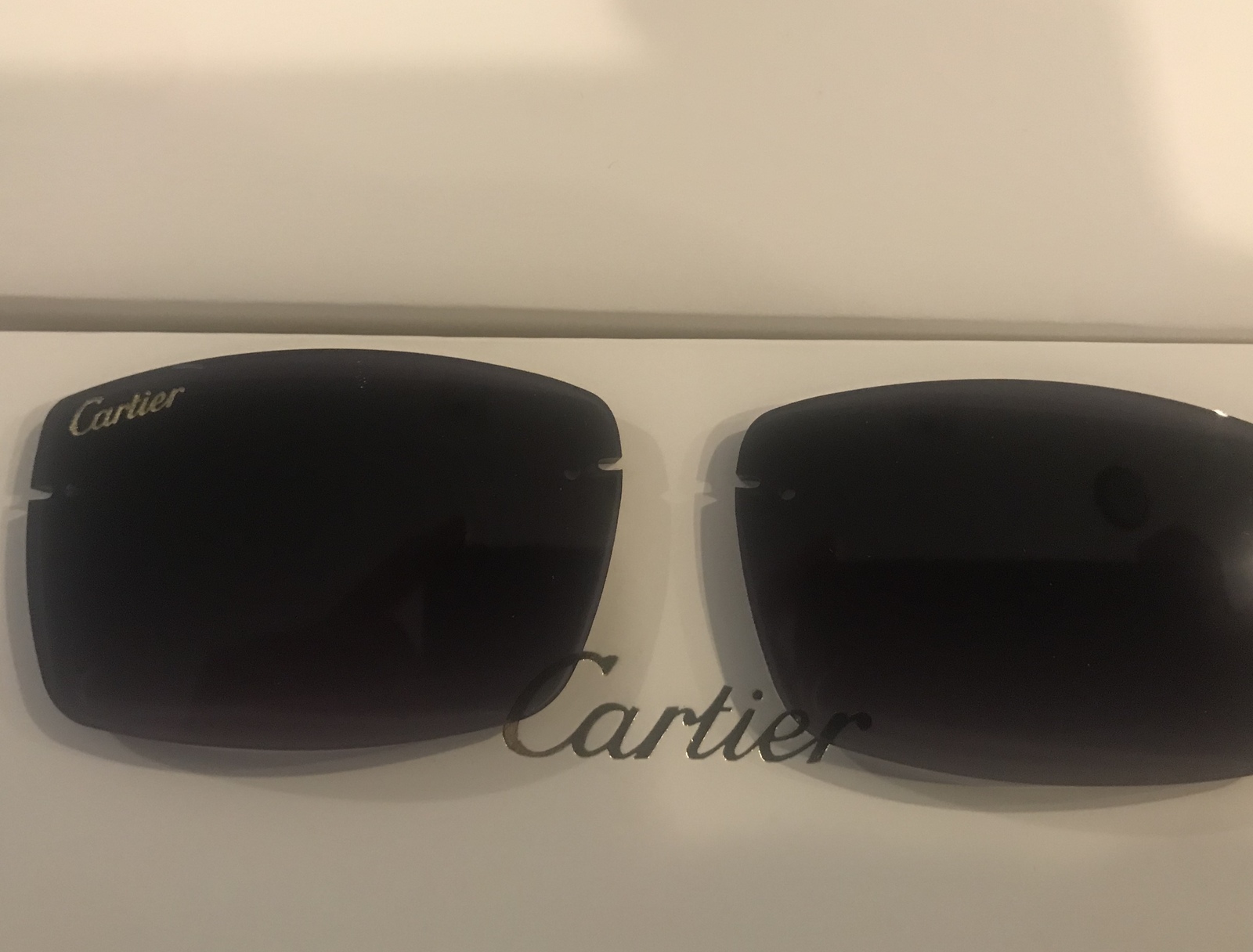 Cartier Lens. Aftermarket replacement. Dark tint Other