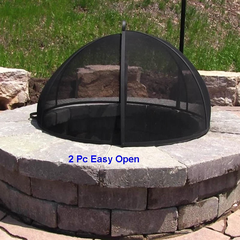 Replacement Fire Pit Metal Spark Screen Cover Lid 1921 22 ...