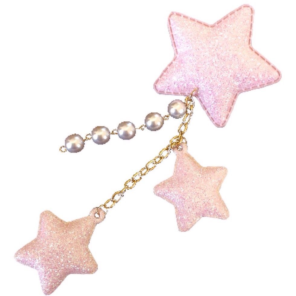lolita star hair clip