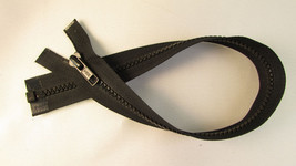 YKK VSP06-501 Mini Vislon Separating Zipper 6 White