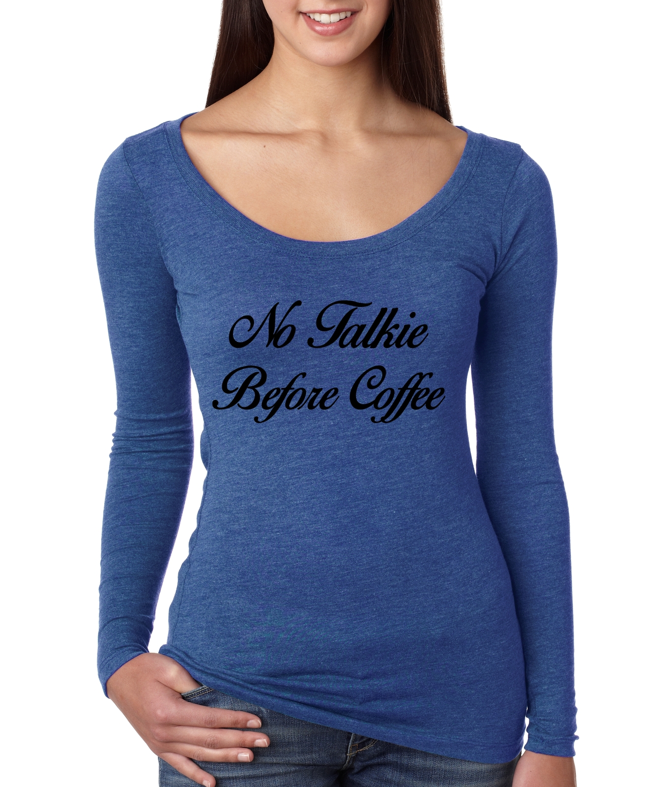 no talkie before coffee t shirt