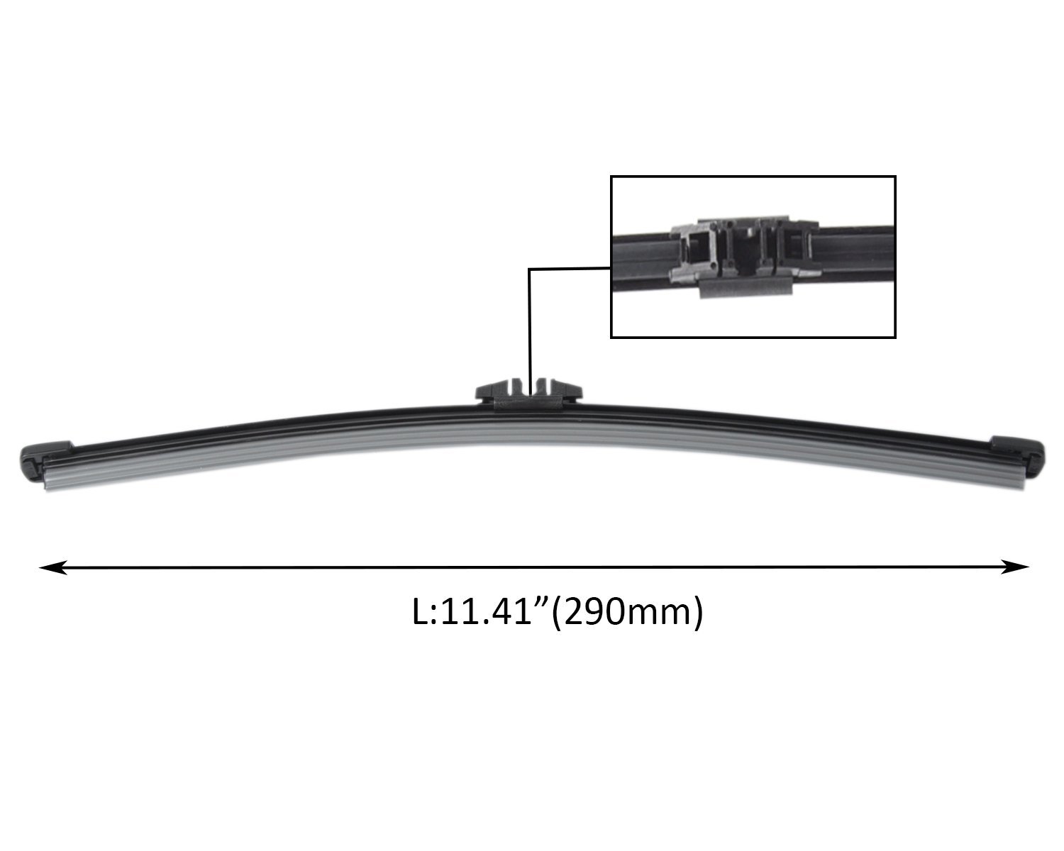 Rear Windshield Wiper Arm Blade, for Ford Explorer 20112017 Factory OE Style Windshield