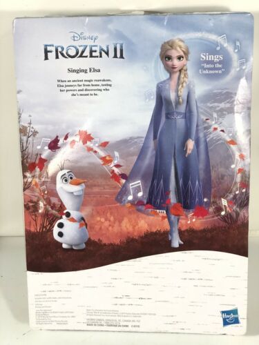 frozen ii singing elsa doll