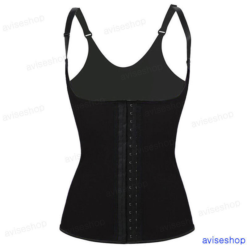 Image of Latex Rubber Underbust Waist Trainer Cincher Vest Chaleco Body Shaper Corset
