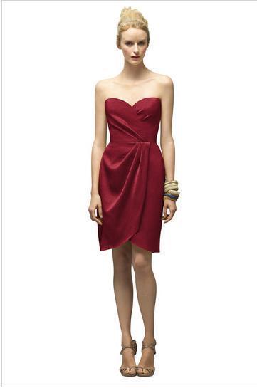 Primary image for Lela Rose 184....Bridesmaid / Cocktail Dress......Candy Apple....Sz 14