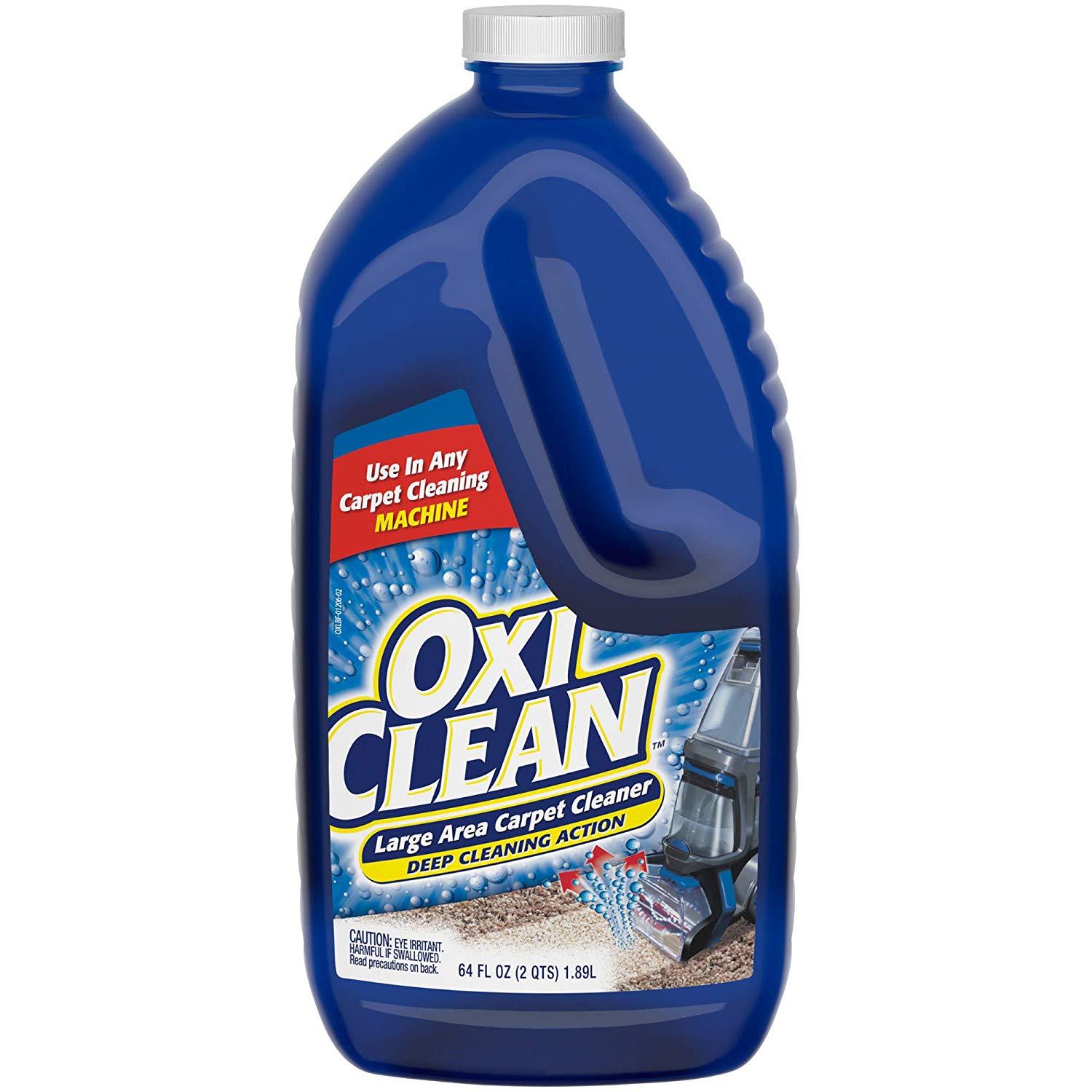 OxiClean Large Area Carpet Cleaner Shampoo Detergent, 64 oz