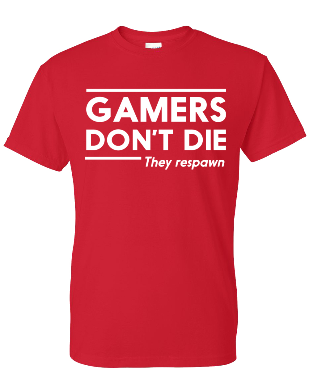 gamers don't die they respawn gamer shirt gaming shirt gifts for gamer