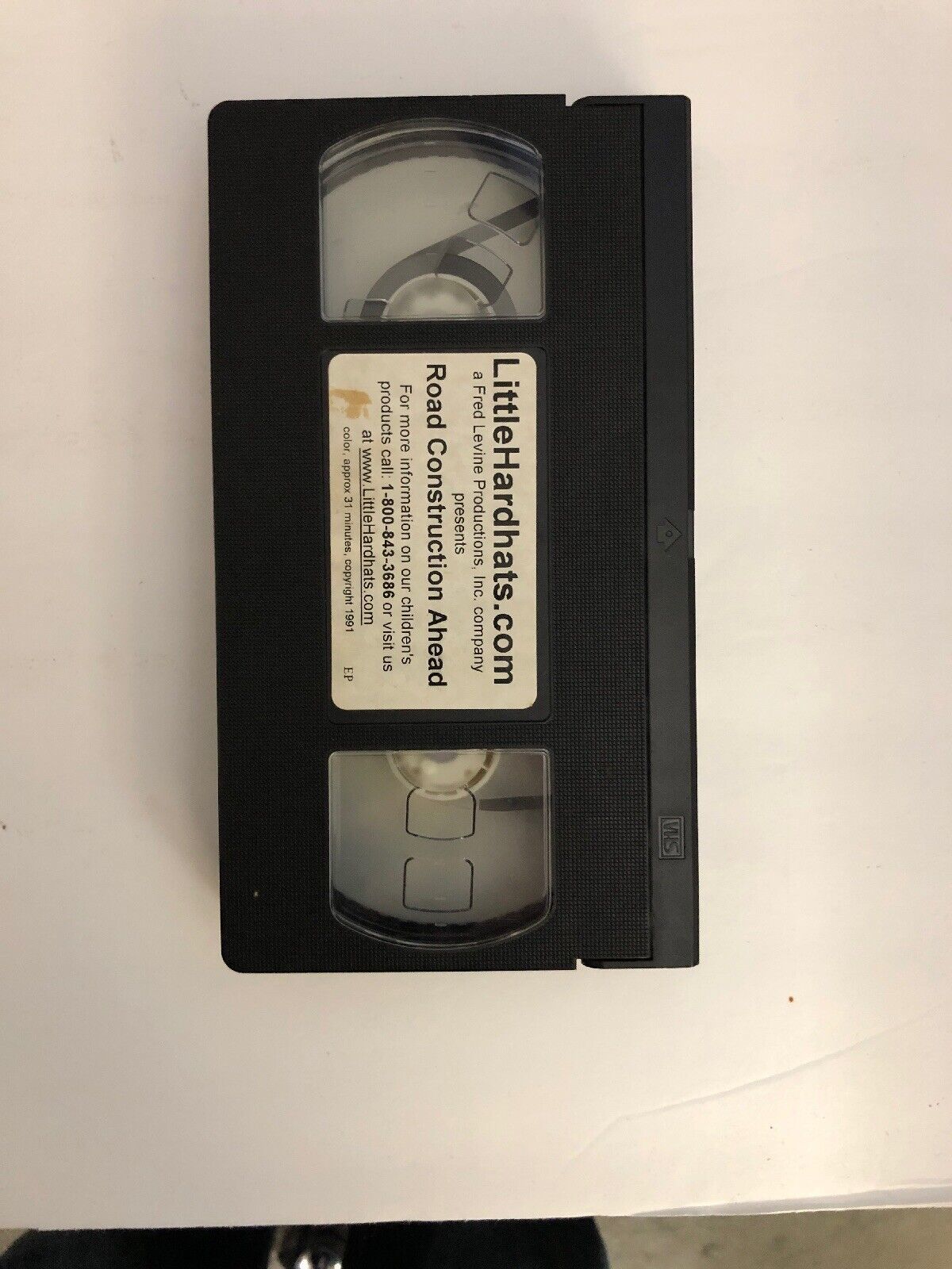 Fred Levine's Road Construction Ahead VHS 1991 TESTED RARE VINTAGE SHIP ...