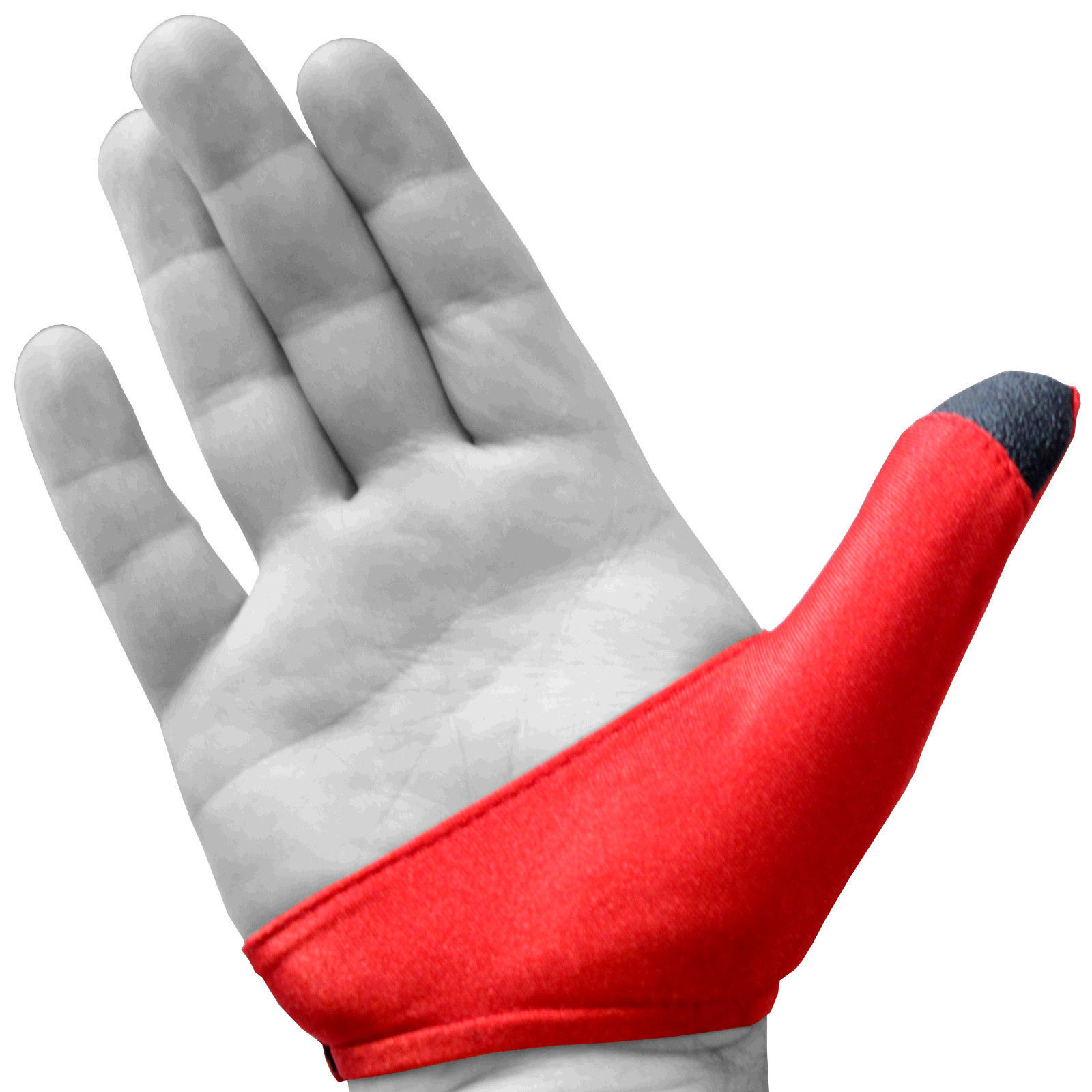 Red Bowling Ball Thumb Sock Insert Saver Glove Tape Replacement Grip ...