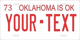 Oklahoma 1973 Personalized Tag Vehicle Car Auto License Plate - $16.75