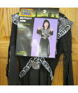 Restless Soul Ghoul Zombie Halloween Costume Black Robe Chains Medium or... - $11.28+