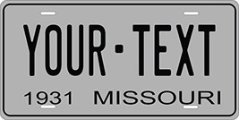 Missouri 1931 Personalized Tag Vehicle Car Auto License Plate - $16.75
