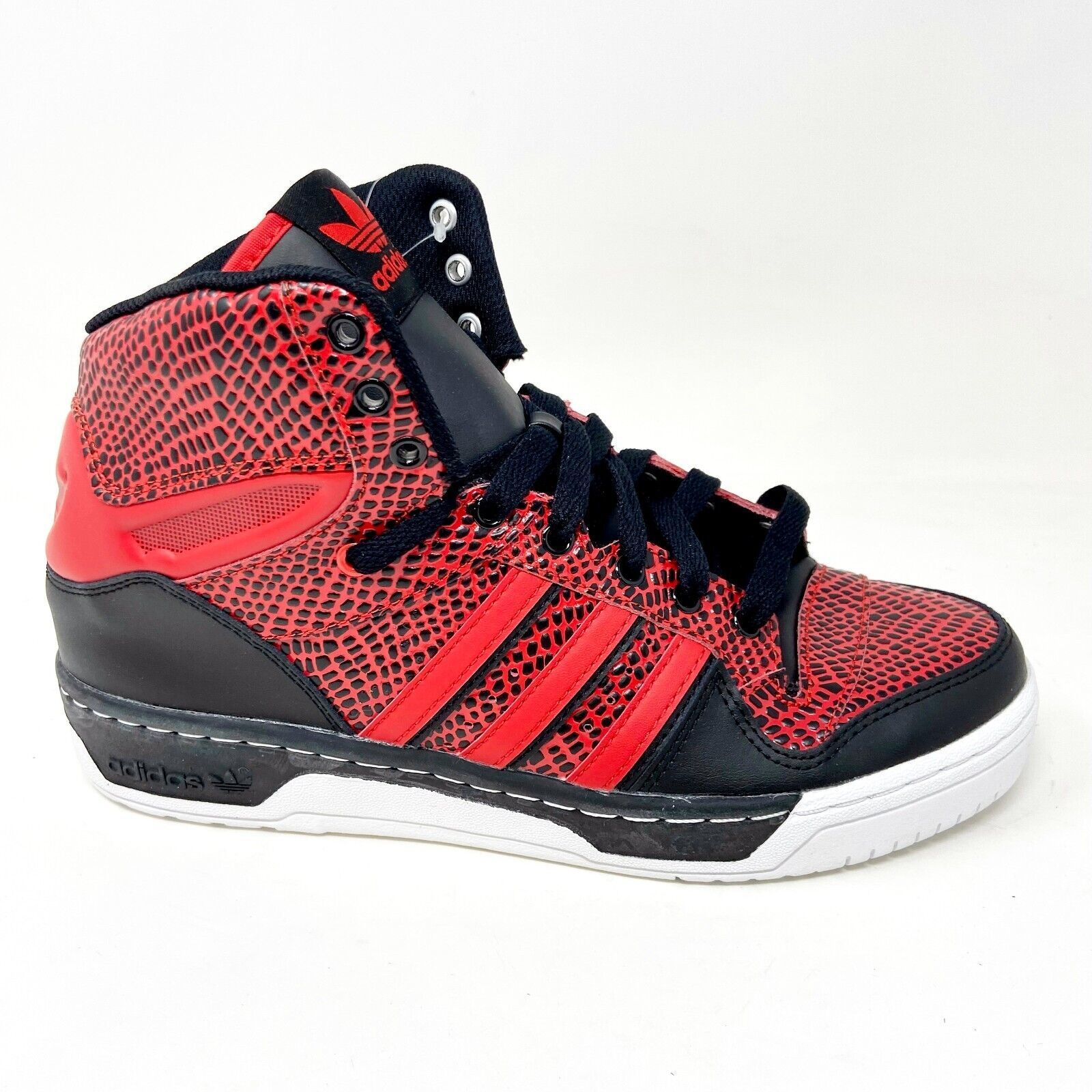Adidas Originals Metro Attitude Black Pop Red Mens Patrick Ewing Sneakers C75408