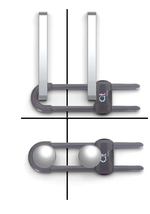 Baby Proofing Cabinet Locks | Adjustable U Shaped Baby Safety Latches for Drawer - $26.01