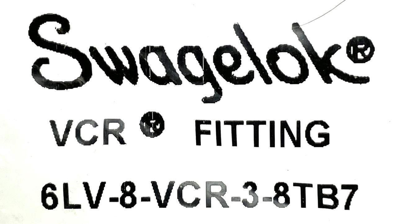 Swagelok 6LV8VCR38TB7 1/2" VCR x 1/2" Tube SS Butt Weld Gland VCR Fitting Other Fittings