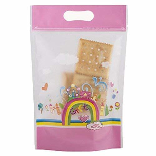 50 Pcs Christmas Cookie Making Supplies Wedding Biscuits Gift Bag Candy Bag -A30