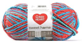 1 Red Heart Sweet Home Calypso Lot 562 Supper Bulky 6 193 Yards 10.5 oz
