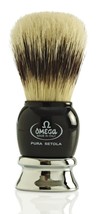 Omega Shaving Brush #11648 Pure Bristle - $10.77