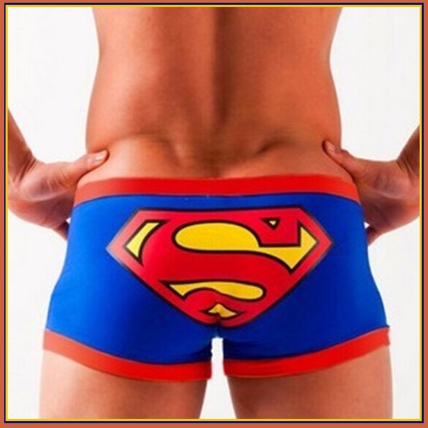 Super Hero's Supermen's Comfortable Cotton Boxer Brief Shorts