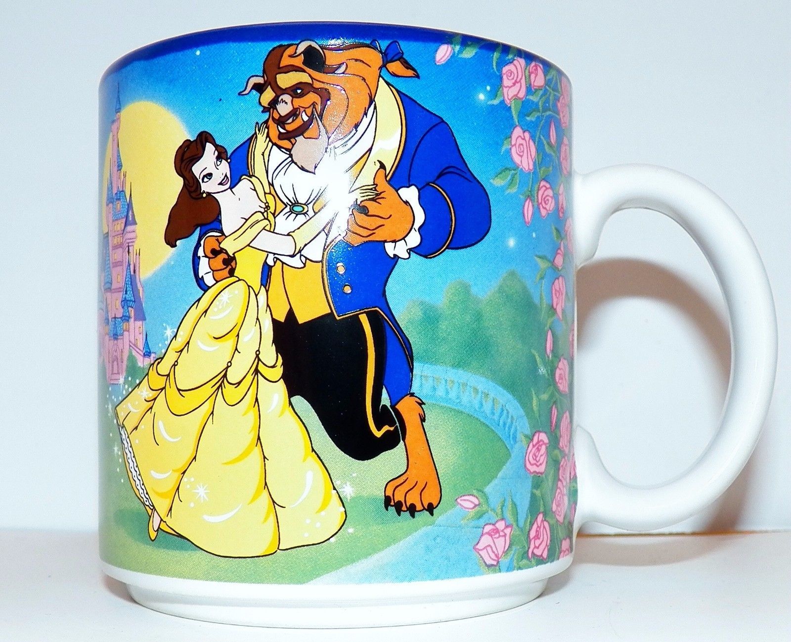 beauty and the beast cup and saucer