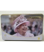 English Teas Queen Elizabeth II Tea Tin With 72 Teabag Selection - $27.30