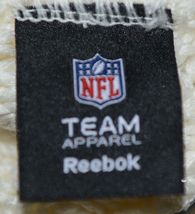 Reebok Team Apparel NFL Licensed Detroit Lions Cream Knit Cap image 4