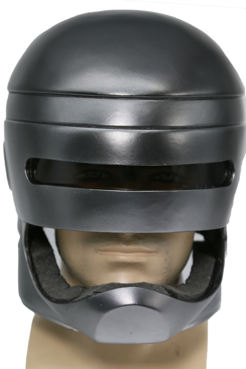 Robocop Black Mask Halloween Cosplay Costume Resin Full Head Helmet ...