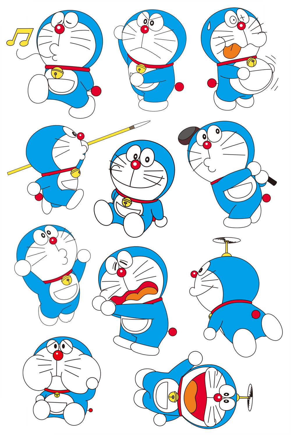 New Doraemon  Sticker  Suitcase Fridge Laptop and 50 similar 
