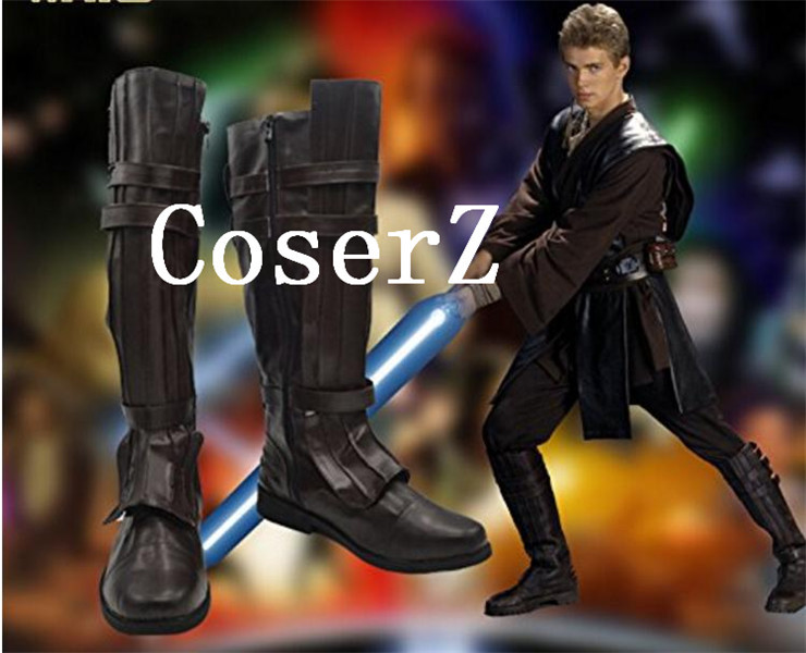 Star Wars Darth Vader Cosplay Boots Black Shoes Cos Accessories Customized