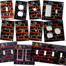 Donkey Kong Games Light Switch Duplex Outlet wall Cover Plate & more Home decor