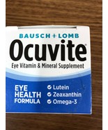 Bausch &amp; Lomb Ocuvite Eye Vitamin &amp; Mineral Supplement 30 Gels Lutein Om... - $12.86