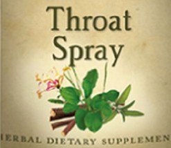 HERBAL THROAT SPRAY - Cooling Moistening Organic Peppermint Oral Immune ... - $16.97+