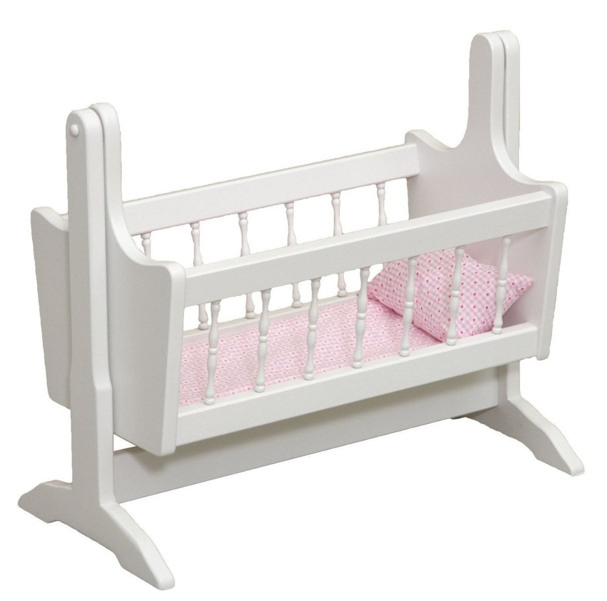 Кроватка mybaby Glamour Bunny Cradle (качалка), на полозьях