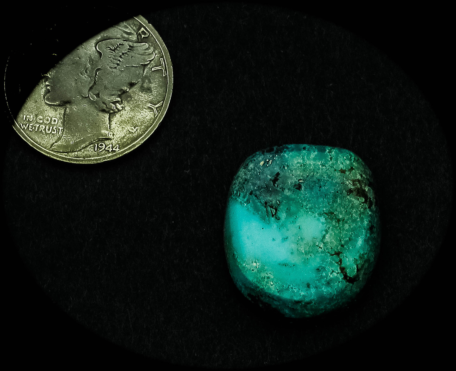 19.0 cwt. Rare Vintage Blue Gem Turquoise and similar items