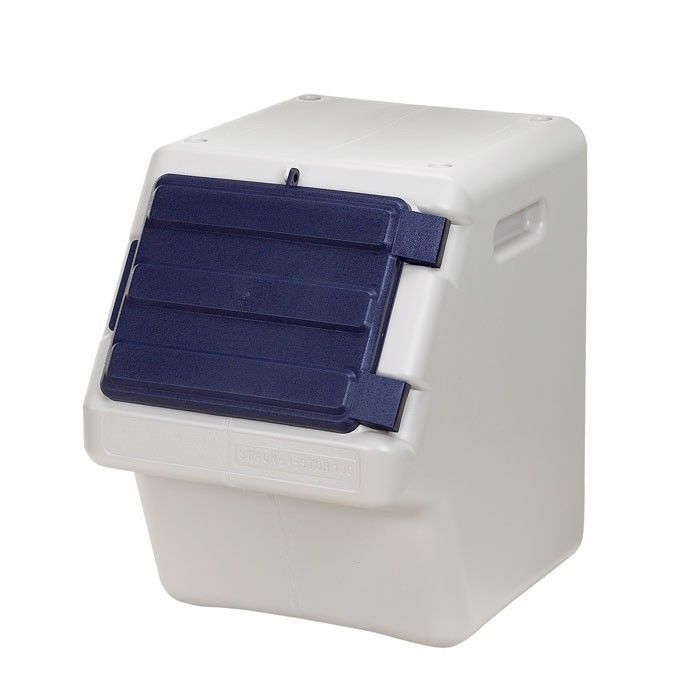 DOG FOOD STORAGE BINS Stack and Store Pet Food Bin with lock from