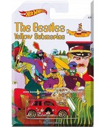 Hot Wheels - Morris Mini: The Beatles Yellow Submarine #4/6 (2016) *Walmart* - $3.50
