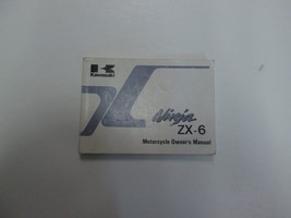1992 Kawasaki Ninja Zx 6 Motorcycle Owners Manual Minor Damage Stains Oem *** - $26.89