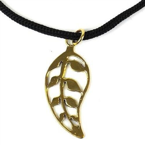 Leaf Bomb Casing Pendant on Cord - Craftworks Cambodia - Necklaces ...