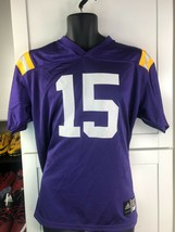 Lsu Tigers Football JERSEY- Adidas Youth Extra LARGE-BRAND NEW- Retail $55 - $29.99