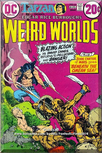 Weird Worlds #6 (1973) *Bronze Age / DC Comics / John Carter Of Mars*  - $7.49