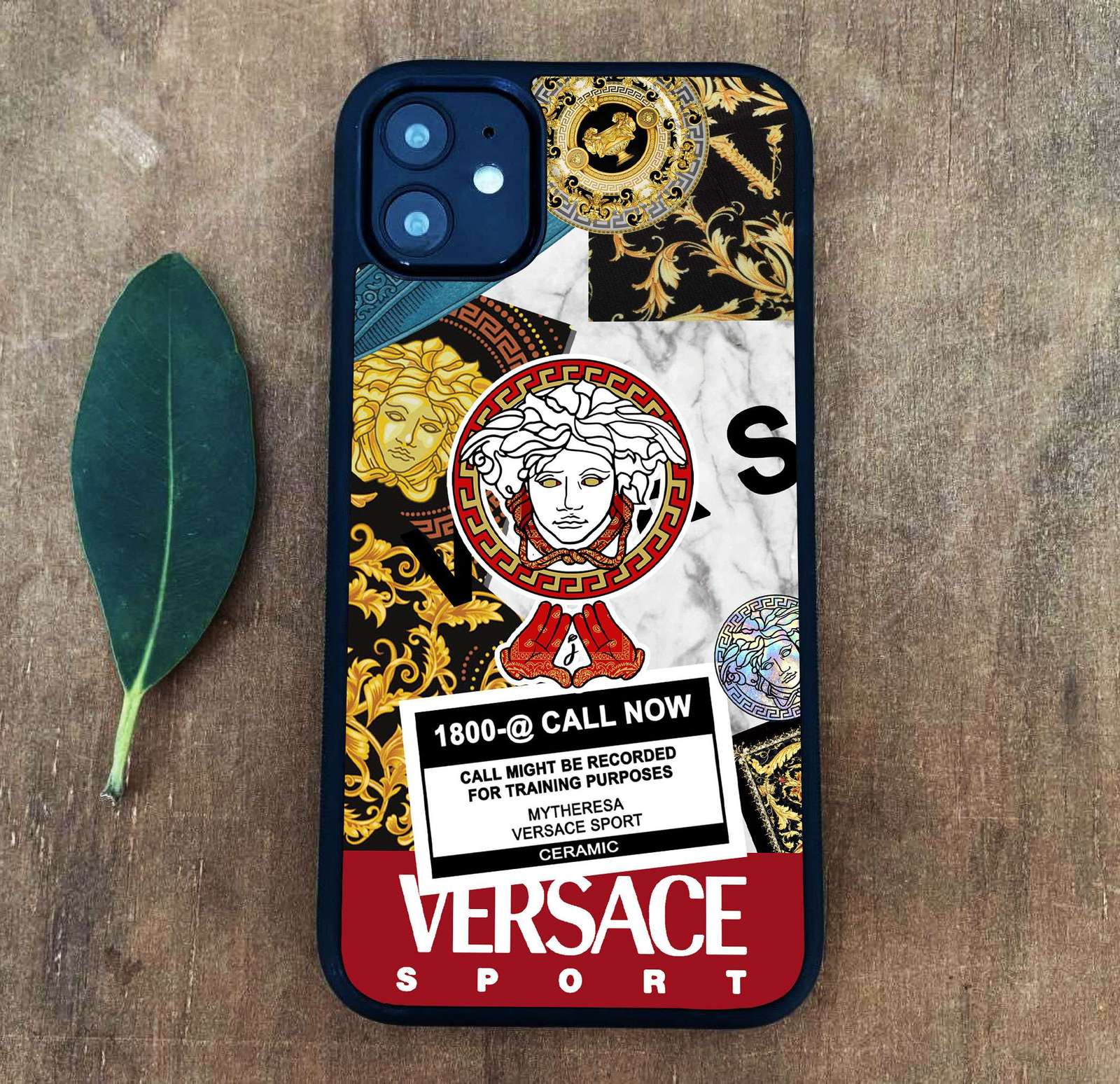 Versace Colage Case for iPhone SE 6 7 8 Plus X XR Xs 11 Pro Max Samsung