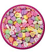 Party Supplies Sweet Treat 7 Inch Paper Plates 8 Pack Valentines Day Dec... - $15.84