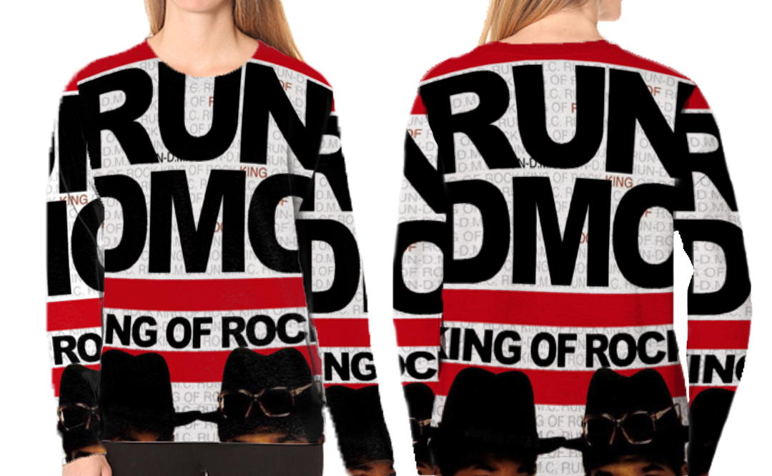 Unbranded - Women sweatshirt r4n 1diemce   king of rock