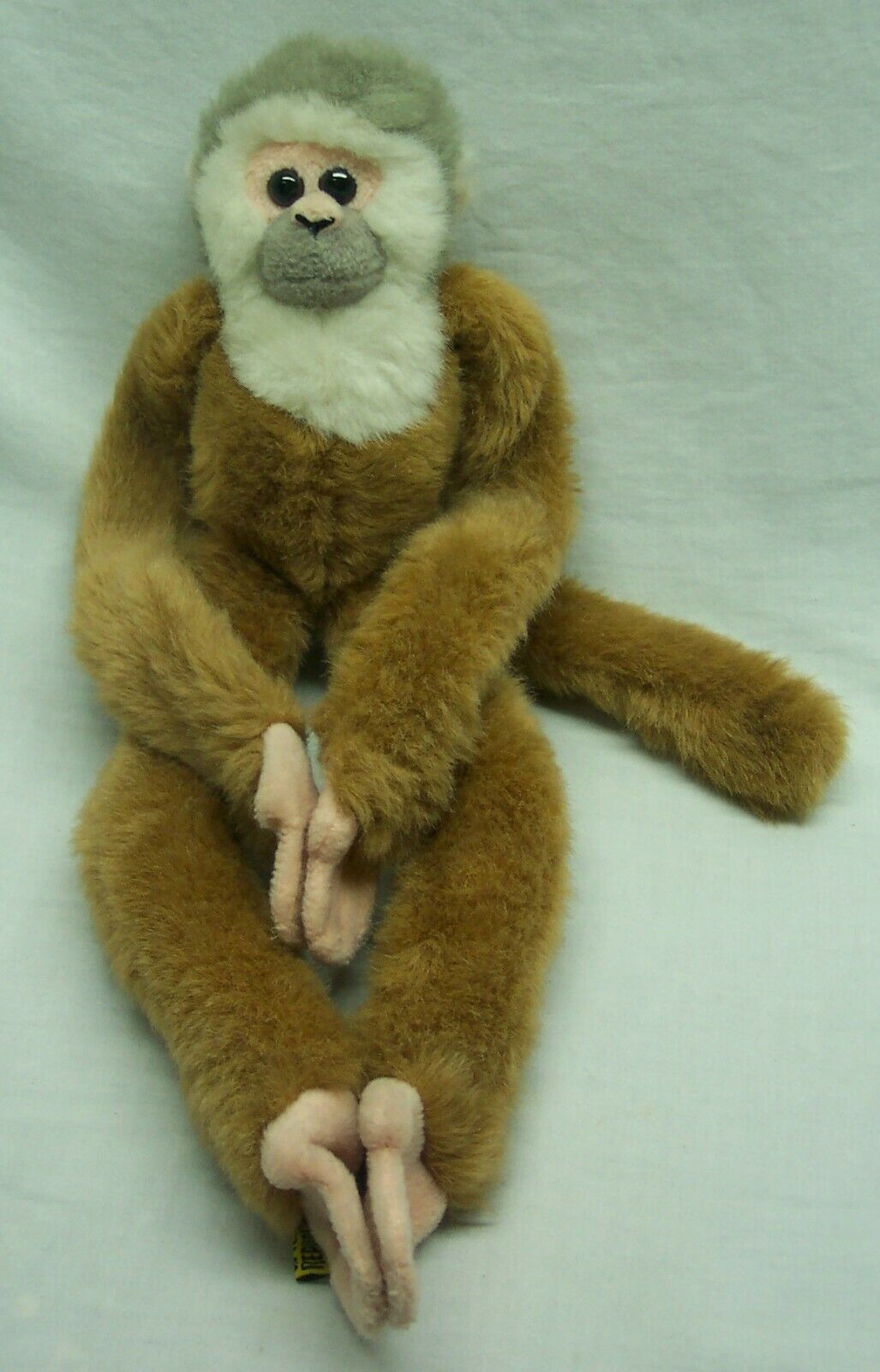 brown plush monkey