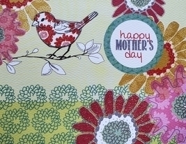Greeting Card Mothers Day Flowers &quot;Happy Mother&#39;s Day&quot;  - $2.50